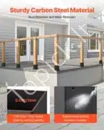 Medinių stulpų bazė / atrama, 4 vnt. / 142x142 mm - Image 4