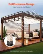 Medinių stulpų bazė / atrama, 8 vnt. / 92x92 mm - Image 2