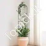 Metalinis sodo grotelių rinkinys augalams – 38 × 152 cm - Image 8