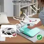 Mini terminis presas, 670 W 23x23 cm - Image 5