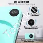 Mini terminis presas, 670 W 23x23 cm - Image 3