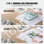 Mini terminis presas, 770 W / 30.5x25.4 cm, šviesiai žalias - Image 6