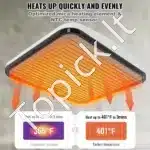 Mini terminis presas, 810 W / 17.8x15.2 cm - Image 4