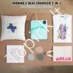 Mini terminis presas, 810 W / 30x25 cm, žalios spalvos - Image 2