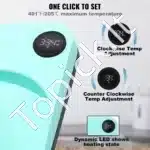 Mini terminis presas, 810 W / 30x25 cm, žalios spalvos - Image 3