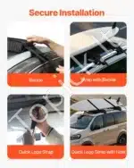 Minkšti stogo laikiklių paminkštinimai - 838 mm - Image 4