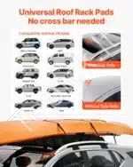 Minkšti stogo laikiklių paminkštinimai - 838 mm - Image 2