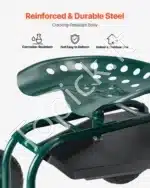 Mobili sodo kėdė-vežimėlis su įrankių krepšiu, iki 150 kg - Image 5