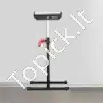 Mobilus ir tvirtas stalo pjūklų atraminis stovas – 61 kg talpa, reguliuojamas aukštis 68–108 cm - Image 2