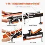 Mobilus stalo pjūklų atraminis stovas – 84–127 cm aukščio, 200 kg talpa, sulankstomas - Image 6