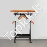 Mobilus stalo pjūklų atraminis stovas – 84–127 cm aukščio, 200 kg talpa, sulankstomas - Image 2