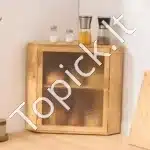 Natūralios spalvos dviejų lygių kampinė duonos dėžė - Image 8