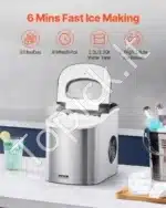 Nešiojama ledukų gaminimo mašina – 15 kg per dieną - Image 2