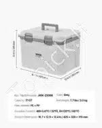 Nešiojama šaldymo dėžė, 21 L - Image 7