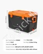 Nešiojama šaldymo dėžė, 63 L - Image 7