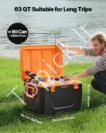 Nešiojama šaldymo dėžė, 63 L - Image 2