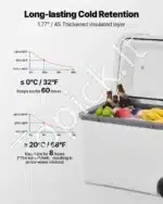 Nešiojama šaldymo dėžė su ratukais, 45 L - Image 3