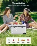 Nešiojama šaldymo dėžė su ratukais, 45 L - Image 6