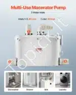 Nuotekų pakėlimo stotelė su smulkintuvu, 500 W / 110 L/min - Image 5