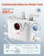 Nuotekų pakėlimo stotelė su smulkintuvu, 500W - Image 4