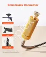 PCP Oro Kompresorius 800 W su Dvigubu Cilindru – 4500 PSI / 30 MPa - Image 6