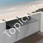 Pakabinamas sulankstomas balkono stalas 1220 × 300 mm - Image 8