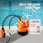 Panardinamas drenažinis siurblys, 320 W  6000 Lh - Image 3