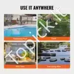 Panardinamas drenažinis siurblys, 320 W  6000 Lh - Image 5