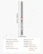 Panardinamas giluminis siurblys, 910 W / 100 L/min - Image 7