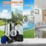 Panardinamas siurblys nešvariam vandeniui, 1100 W / 20000 L/h - Image 2