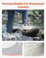 Patvarūs vyriški guminiai auliniai batai, juodi (EU 47-48) - Image 2