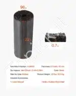 Perdirbtas guminis mulčias vejos apvadas nuo piktžolių 2,44 x 0,56 m - Image 7