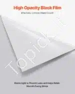 Pilka statybinė plėvelė mulčiavimui 2 x 50 m, 0,2 mm storio - Image 5