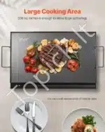 Plati grilio keptuvė iš anglinio plieno – 606 x 360 mm - Image 4