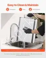 Plati grilio keptuvė iš nerūdijančio plieno – 42,5 x 27 cm - Image 5