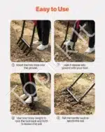 Plati sodo šakė-grėblys dirvos purenimui, 5 dantys 510x320mm - Image 3