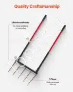 Plati sodo šakė-grėblys dirvos purenimui, 5 dantys 510x320mm - Image 5