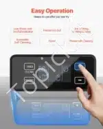 Po stalčiumi įmontuojamas komercinis ledo aparatas – 36 kg/para - Image 5