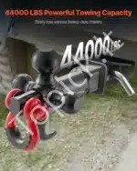 Priekabos kablys, 3-jų rutulių, iki 19955 kg - Image 2