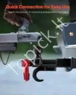 Priekabos kablys, 3-jų rutulių, iki 19955 kg - Image 4