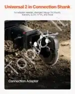 Priekabos kablys su kilpa ir kabliu, 9070 kg - Image 4