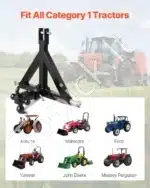 Priekabos kablys traktoriui, 53 x 16,5 x 5,35 cm - Image 2