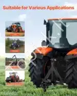 Priekabos kablys traktoriui, 53 x 16,5 x 5,35 cm - Image 4