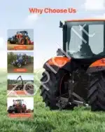 Priekabos kablys traktoriui, 66 x 16,5 x 45 cm - Image 4