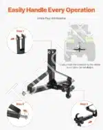 Priekabos kablys traktoriui, 66 x 16,5 x 45 cm - Image 6