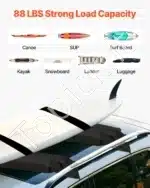 Pripučiamos stogo laikiklių pagalvėlės – 40 kg talpa, universalios, minkštos ir atsparios vandeniui - Image 3