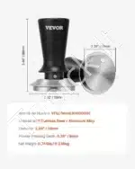 Profesionalus kavos presas su spyruokle, 58 mm - Image 7