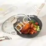 Puodų ir keptuvių komplektas, 17 dalių, juodas - Image 8