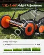 Rankinė-mechaninė vejapjovė, 45 cm - Image 4