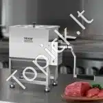 Rankinis mėsos maišytuvas su 15 L talpos pasukamu baku | Nerūdijančio plieno konstrukcija - Image 8